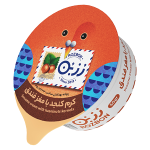 کرم کنجد ﻓﻨﺪقی ٥٠ گرمی